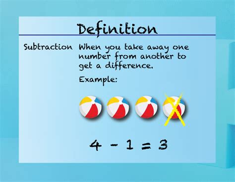 subtraction definition